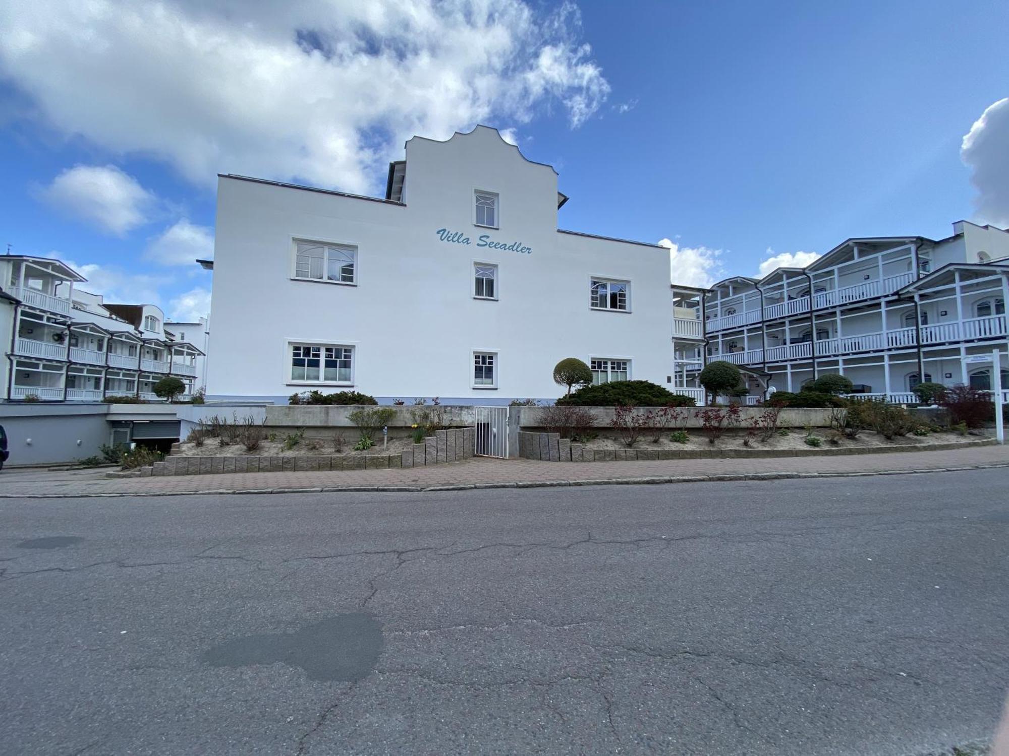 Ferienwohnung "Sonnendeck" In Der Villa Seeadler Binz Exterior foto